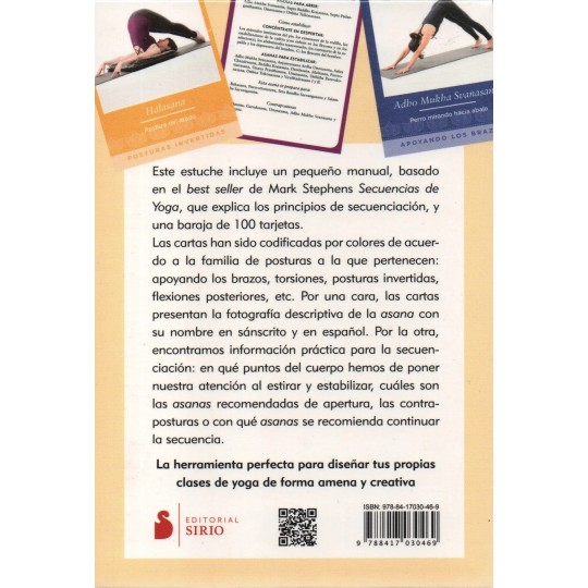 Cartas de secuencias de yoga (Estuche)