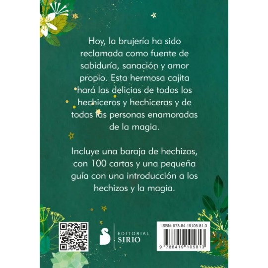 Las cartas de hechizos de la bruja para el amor, la felicidad y el éxito