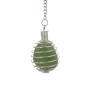 Péndulo espiral aventurina verde